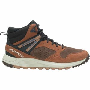 Merrell WILDWOOD SNEAKER BOOT MID WP Pánské outdoorové boty, hnědá, velikost 42