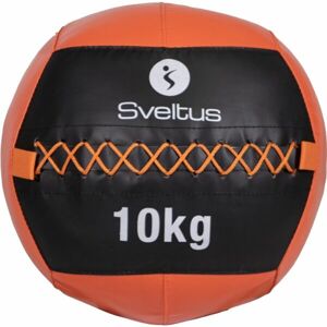 SVELTUS WALL BALL 10 KG Medicinbal, oranžová, velikost