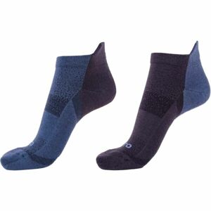 Runto LABA 2 páry sportovních ponožek s antibakteriální úpravou, tmavě šedá, velikost