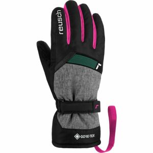 Reusch FLASH GORE-TEX JUNIOR Dětské zimní rukavice, černá, velikost