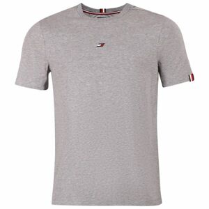 Tommy Hilfiger ESSENTIALS SMALL LOGO S/S TEE Pánské tričko, šedá, velikost