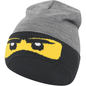 LEGO® kidswear LWANTHONY 710 HAT Dětská zimní čepice, šedá, velikost