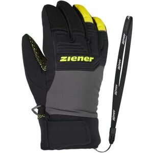 Ziener LANUS AS  PR JR Dětské lyžařské rukavice, černá, velikost
