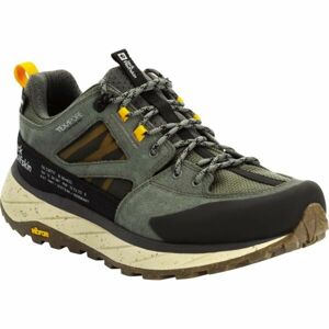 Jack Wolfskin TERRAQUEST TEXAPORE LOW M Pánská treková obuv, khaki, velikost