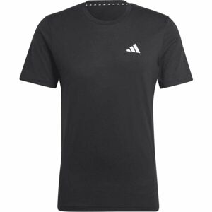 adidas TRAIN ESSENTIALS TEE Pánské tréninkové tričko, černá, velikost