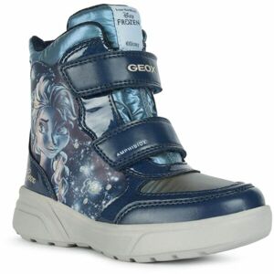 Geox J SVEGGEN G. Dívčí kotníkové boty, modrá, velikost