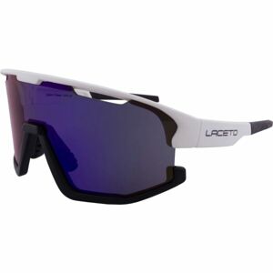 Laceto DEXTER Sportovní sluneční brýle, bílá, velikost