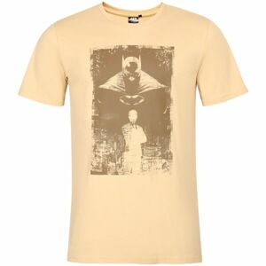 Warner Bros BATMAN CRUSADER Pánské triko, béžová, velikost