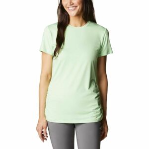Columbia LESLIE FALLS SHORT SLEEVE Dámské tričko, světle zelená, velikost