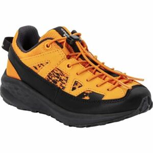 Jack Wolfskin VILI SNEAKER LOW K Dětská treková obuv, oranžová, velikost