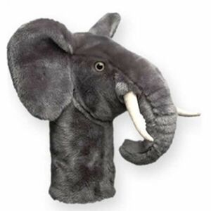 DAPHNE'S HEADCOVERS ELEPHANT Plyšový Headcover, šedá, velikost
