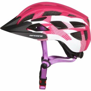 Arcore CONTRA JR Dívčí cyklistická přilba, růžová, velikost