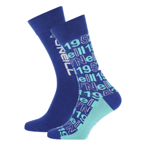 O'Neill SOCK 2-PACK Pánské ponožky, modrá, velikost