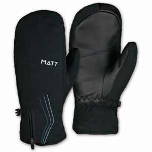 Matt ANAYET MITTEN JUNIOR Dětské lyžařské rukavice, černá, velikost