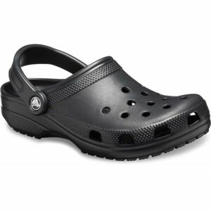 Crocs CLASSIC CLOG Unisex pantofle, černá, velikost 45/46