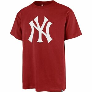 47 MLB NEW YORK YANKEES IMPRINT ECHO TEE Pánské triko, červená, velikost
