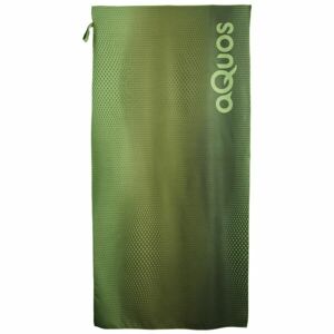 AQUOS TECH TOWEL 75 x 150 Rychleschnoucí sportovní ručník, zelená, velikost