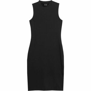 4F DRESS Dámské šaty, černá, velikost