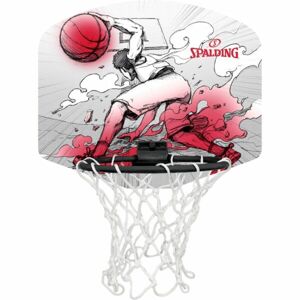 Spalding SKETCH MICRO MINI BACKBOARD SET Basketbalový minikoš, červená, velikost