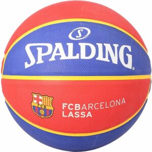 Spalding FC BARCELONA EL TEAM Basketbalový míč, modrá, velikost