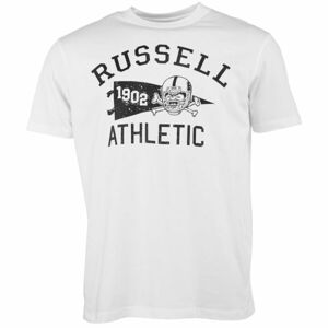 Russell Athletic T-SHIRT M Pánské tričko, bílá, velikost