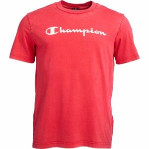 Champion OLD SCHOOL CREWNECK T-SHIRT Pánské tričko, červená, velikost