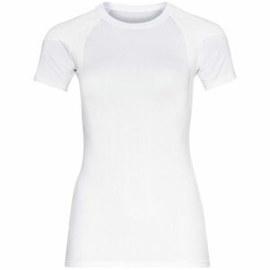 Odlo W CREW NECK S/S ACTIVESPINE Dámské běžecké triko, bílá, velikost