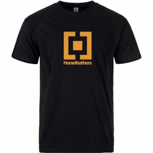 Horsefeathers BASE Pánské tričko, černá, velikost