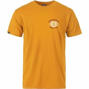 Horsefeathers GRIZZLY Pánské tričko, žlutá, velikost