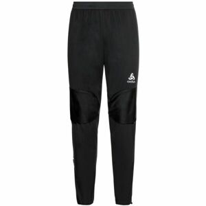 Odlo PANTS ZEROWEIGHT WARM Pánské zimní běžecké kalhoty, černá, velikost