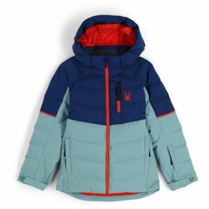 Spyder IMPULSE Dětská lyžařská bunda, modrá, velikost