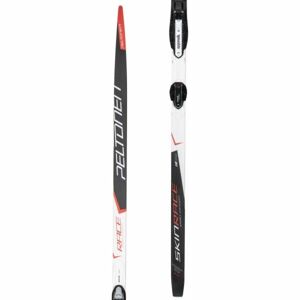 Peltonen SET SKINRACE CL STIFF + CLASIC AUTO Běžecké lyže na klasiku se stoupacími pásy, černá, velikost