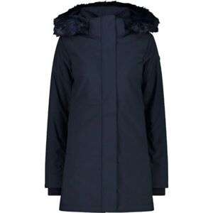 CMP WOMAN COAT ZIP HOOD Dámský softshellový kabát, tmavě modrá, velikost