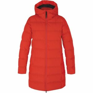 Hannah GAIA Dámský péřový kabát, červená, velikost