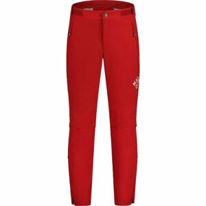 Maloja ULMUSM Pánské kalhoty na běžky, červená, velikost