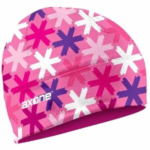 AXONE FLAKE Dětská zimní čepice, růžová, velikost