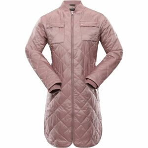 NAX LOZERA Dámský kabát, růžová, velikost