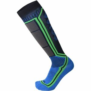 Mico CALZA SKI LIGHT ODOR ZERO X-STATIC Vysoké lyžařské ponožky, černá, velikost