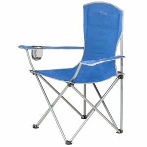 HIGHLANDER MORAY Skládací židle s opěrkami, modrá, velikost