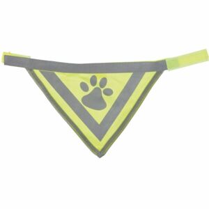 TRIXIE REFLECTIVE DOG SCARF S-M Reflexní šátek pro psa, žlutá, velikost
