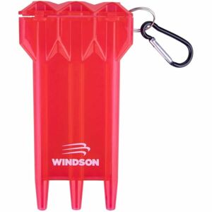 Windson CASE PET Transportní plastové pouzdro na 3 šipky, červená, velikost