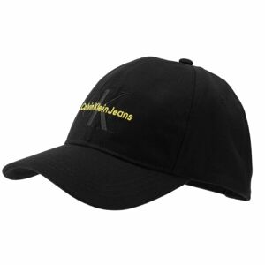Calvin Klein MONOGRAM CAP Dámská kšiltovka, černá, velikost