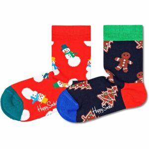 HAPPY SOCKS HOLIDAY GIFT SET 2P Dětské ponožky, mix, velikost