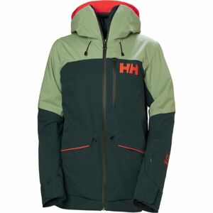 Helly Hansen POWCHASER LIFALOFT W Dámská lyžařská bunda, zelená, velikost