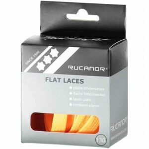 Rucanor SHOE LACES Tkaničky, oranžová, velikost