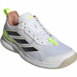 adidas AVAFLASH W Dámská tenisová obuv, bílá, velikost 36 2/3