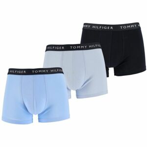 Tommy Hilfiger 3P TRUNK Pánské boxerky, světle modrá, velikost