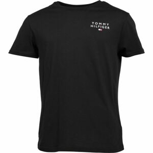 Tommy Hilfiger ORIGINAL-CN SS TEE LOGO Pánské tričko, černá, velikost