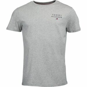 Tommy Hilfiger ORIGINAL-CN SS TEE LOGO Pánské tričko, šedá, velikost