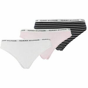 Tommy Hilfiger 3P THONG Dámská tanga, bílá, velikost